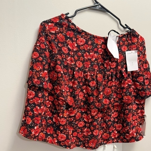 City Studio Womens  Textured Floral Print Mini A-Line Skirt Juniors size S - Picture 7 of 8